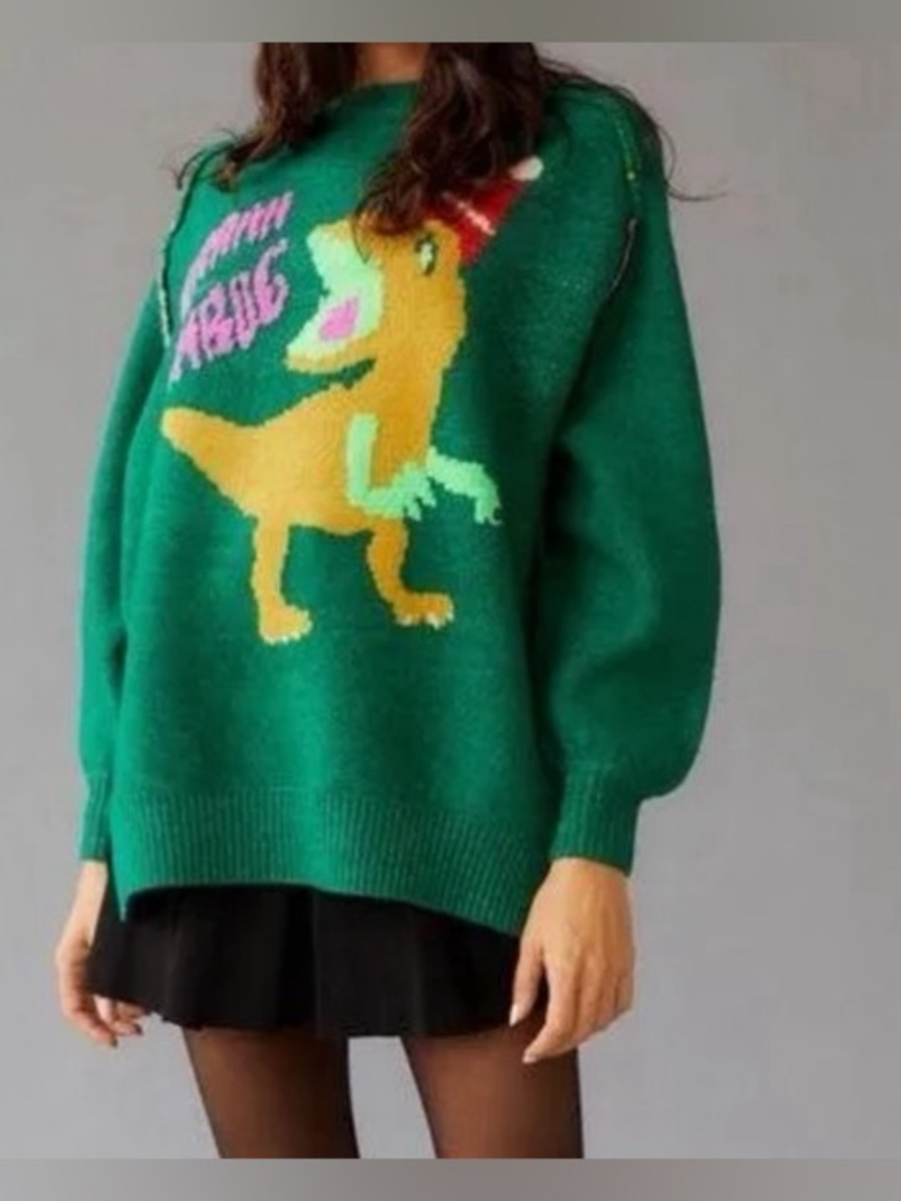 Rare Urban Outfitters "Raahh Humbug" Christmas sweater